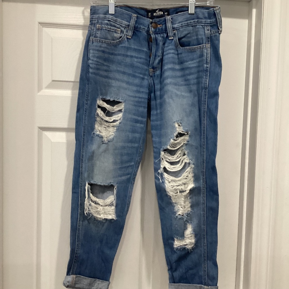 Hollister Low Rise Boyfriend Jeans